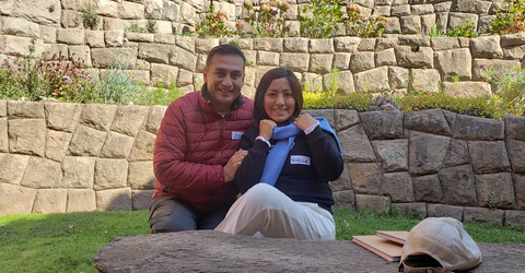 Compartiendo la experiencia con mi esposa - Valle Sagrado de los Incas (Cusco) - Setiembre 2022